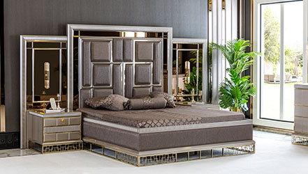 Yatak Odası, Versace Metal Yatak Odası