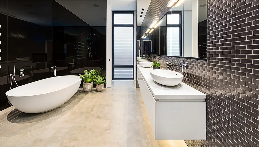 Lüks-Banyo-Dekorasyonu-Fikirleri-Modern-ve-Zarif-Tasarımlar
