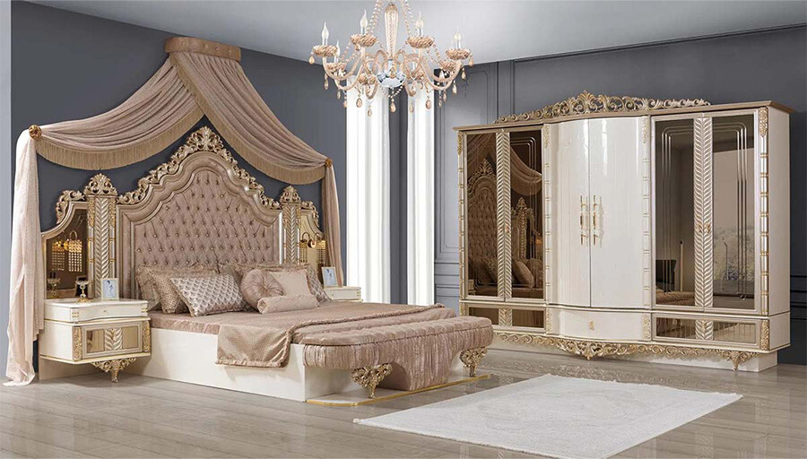 Lüks Villa Dekorasyonu İçin Avangarde Yatak Odası Önerileri