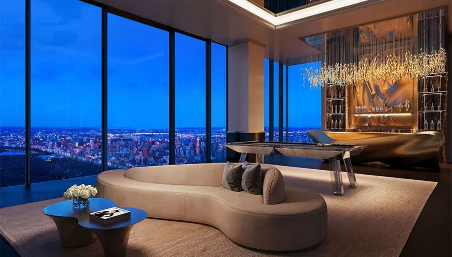 Penthouse Dekorasyonunda Lüks Mobilya Trendleri