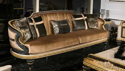 Abiye Classic Sofa Set - Thumbnail
