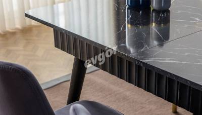 Adelya Siyah Modern Yemek Odası - 3