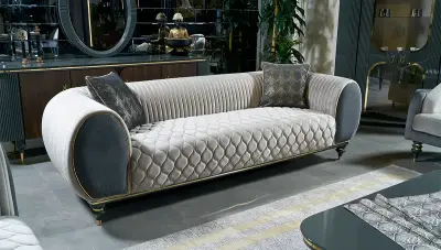 Akron Luxury Sofa Set - Thumbnail