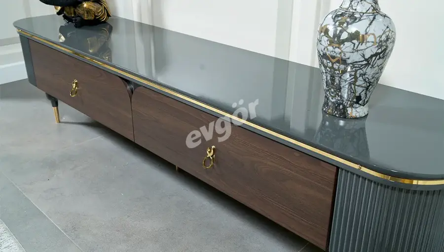 Akron Modern Krem Koltuk Takımı - 6