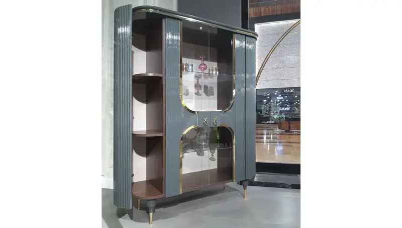 Akron Modern Krem Yemek Odası - 6