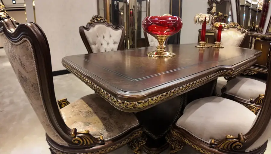 Aledo Ceviz Avangarde Yemek Odası - 4