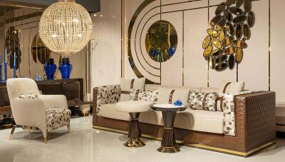 Alissa Luxury Sofa Set - Thumbnail