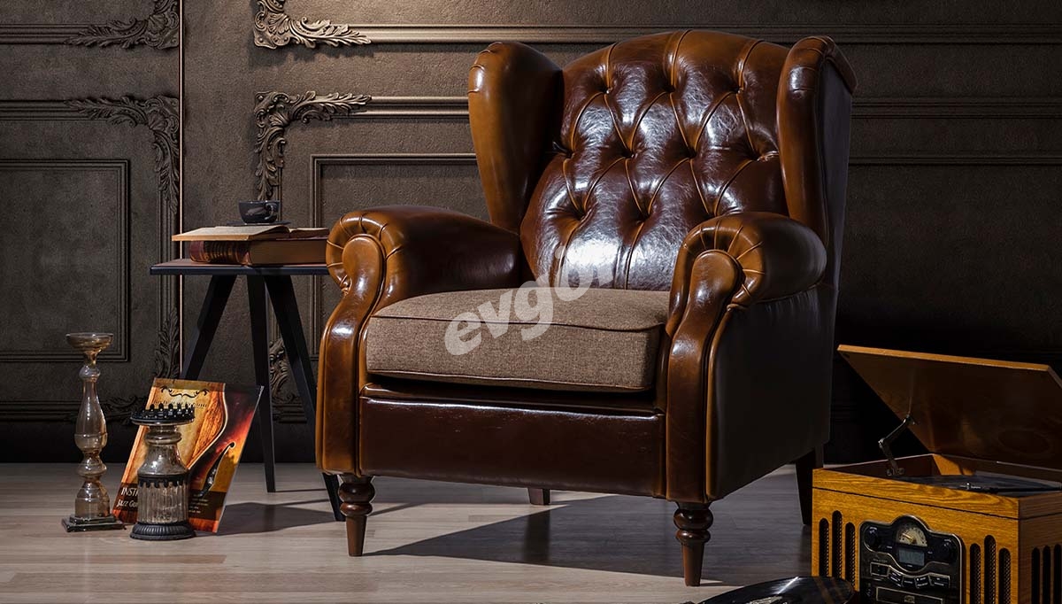 Almira Leather Sofa Set