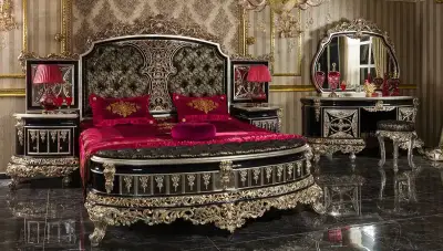 Altay Siyah Klasik Karyola - 1