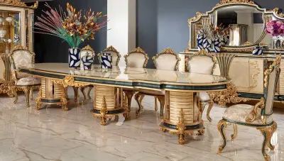 Andorya Klasik Toplantı Masası - Thumbnail