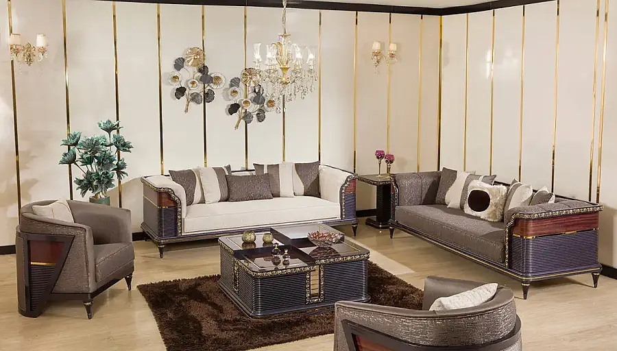 طقم أريكة طليعي Aden - 1