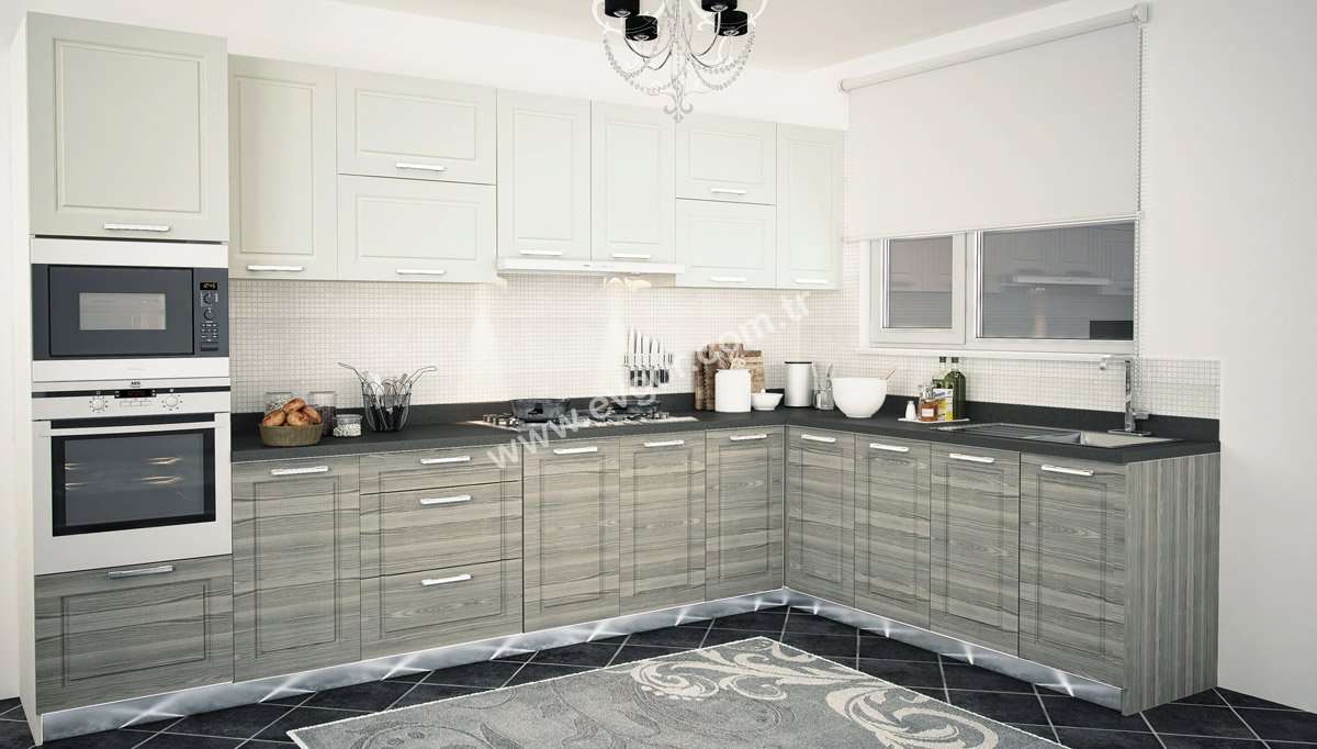 Akça Corner Kitchen Set