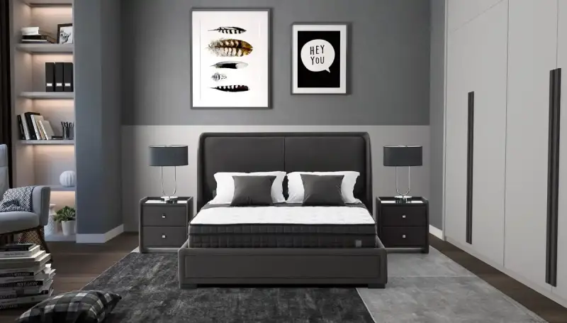 Alenno Palmera Yatak Baza Set