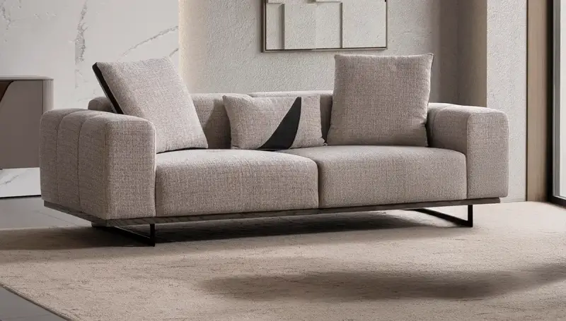 Alpina Modern Üçlü Koltuk