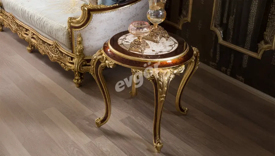 Andorya Ceviz Klasik Yan Sehpa - 1