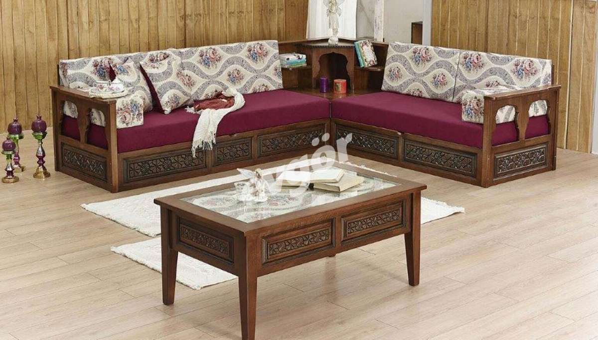 Asvela Wooden Oriental Corner Set - 1