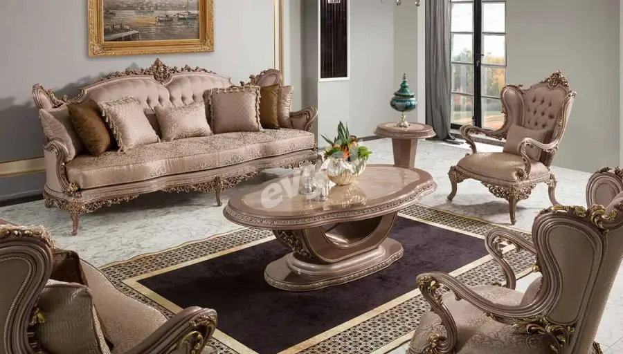 Asya Klasik Koltuk Takımı - 1