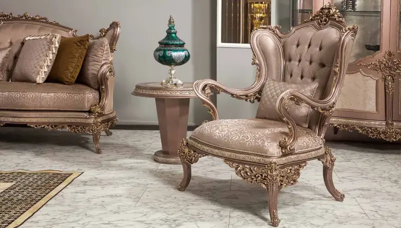 Asya Klasik Koltuk Takımı - 5