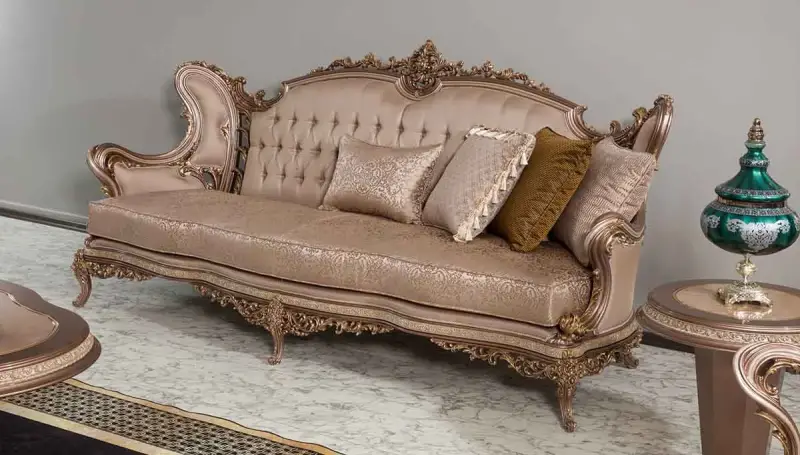 Asya Klasik Üçlü Koltuk - 2