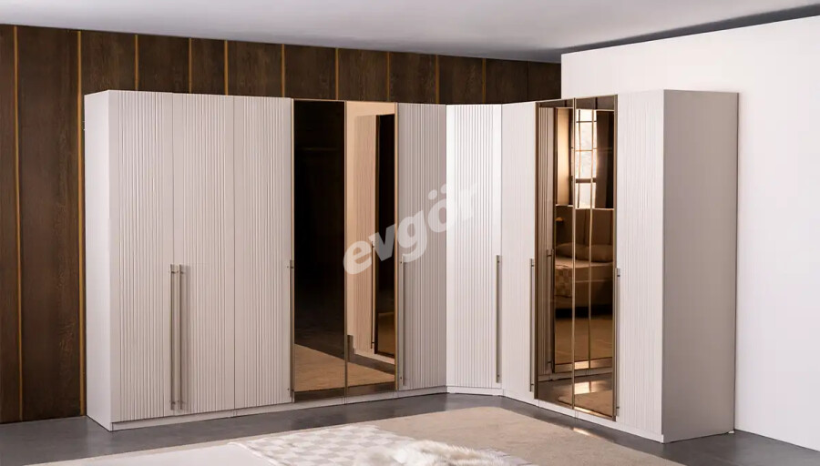 Ayla Modern Köşe Dolap