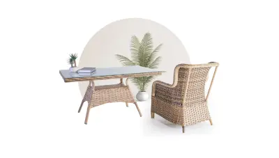 Bambina Rattan Oturma Grubu - 3