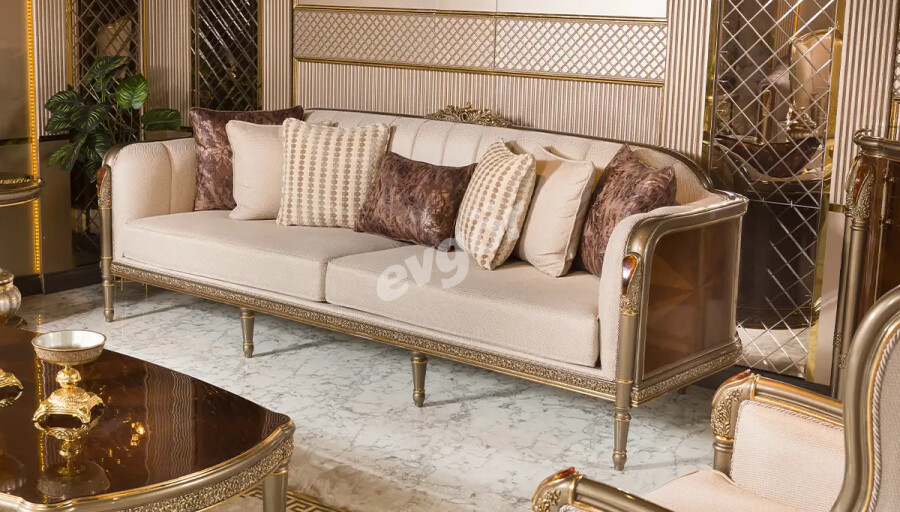 Barbaros Lüks Taçlı Koltuk