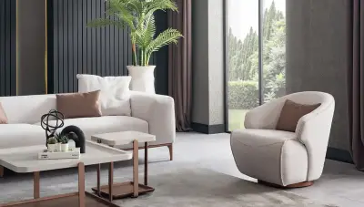 Barok Modern Koltuk Takımı - 4