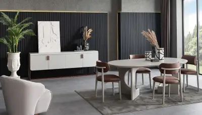 Barok Modern Yemek Odası - 2