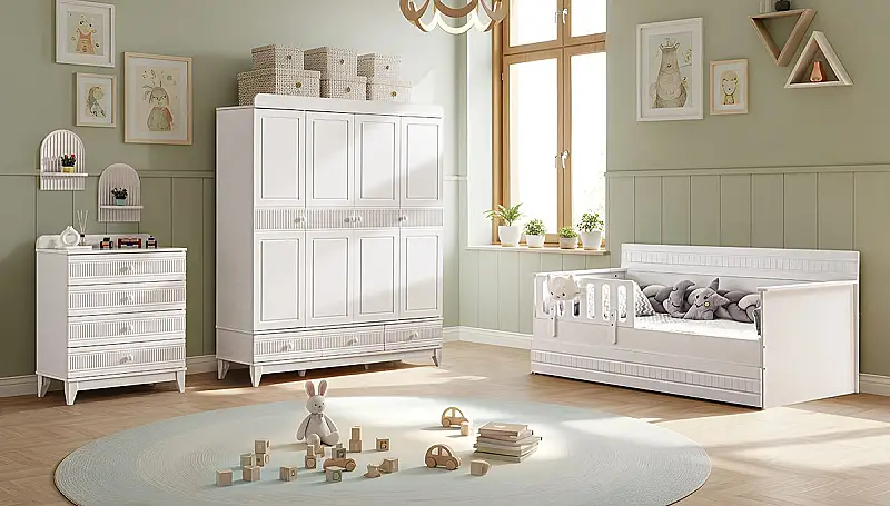 غرفة أطفال Bernas White Montessori - 2