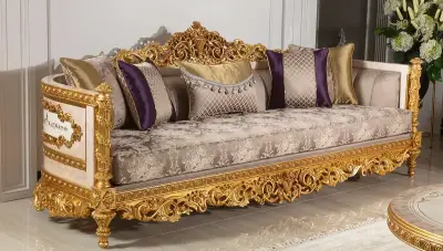 Beyazıt Klasik Üçlü Koltuk - 1