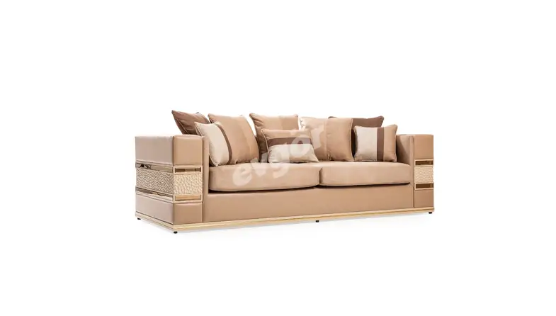 Efsun Aynalı Üçlü Koltuk - 1