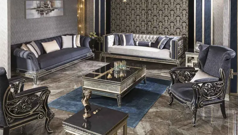 Burgaz Luxury Sofa Set - 1