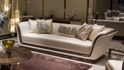 Carmena Lüks Üçlü Koltuk