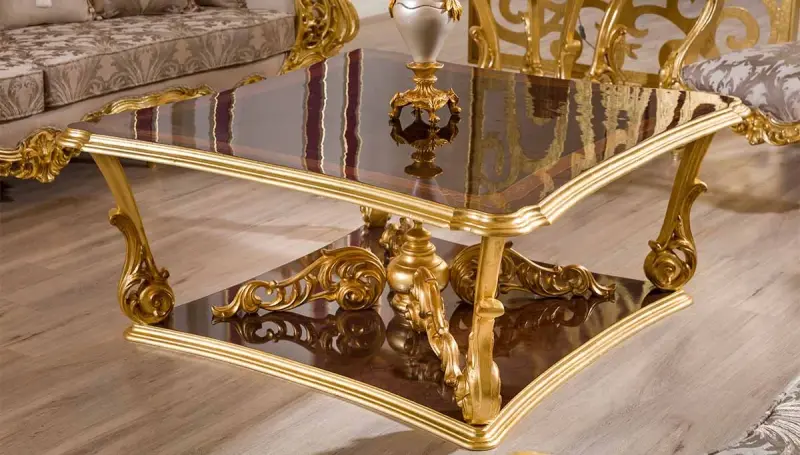 Cihangir Ceviz Klasik Koltuk Takımı - 5