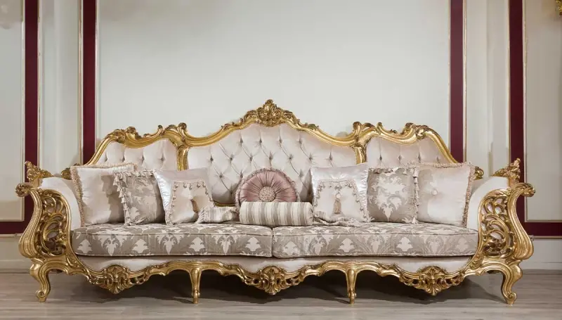 Cihangir Klasik Üçlü Koltuk - 1