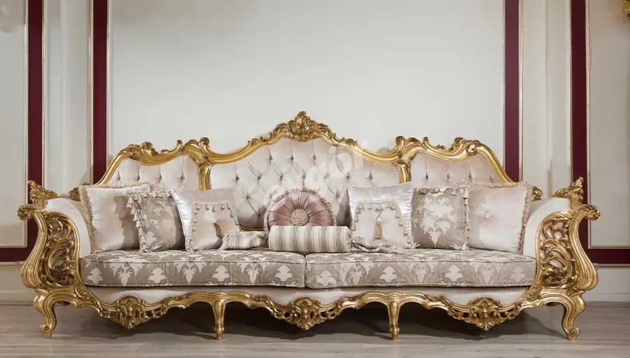 Cihangir Klasik Üçlü Koltuk - 1