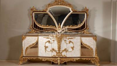 Dilruba Varaklı Klasik Yemek Odası - 7