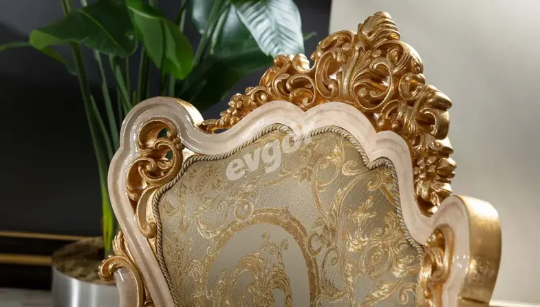 Dolmabahçe Krem Avangarde Koltuk Takımı - 5