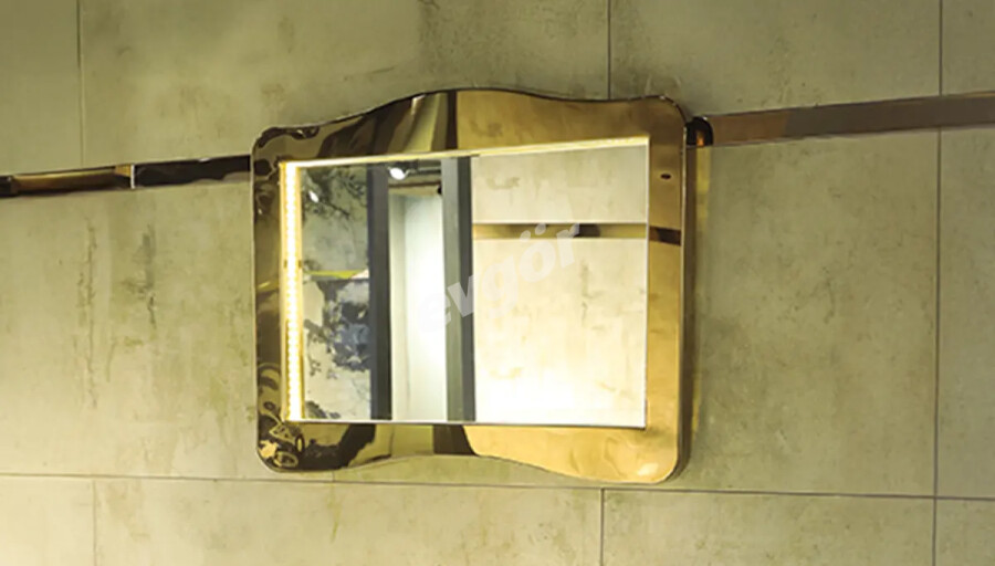 Elenade Gold Banyo Aynası