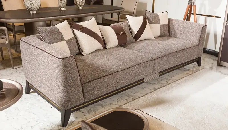 Elisya Lüks Kahverengi Koltuk