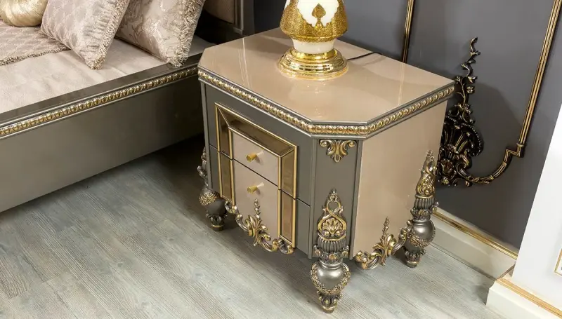 Emirgan Gri Avangarde Komodin - 1