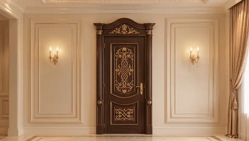 باب Endam الكلاسيكي المزخرف بتاج - 5
