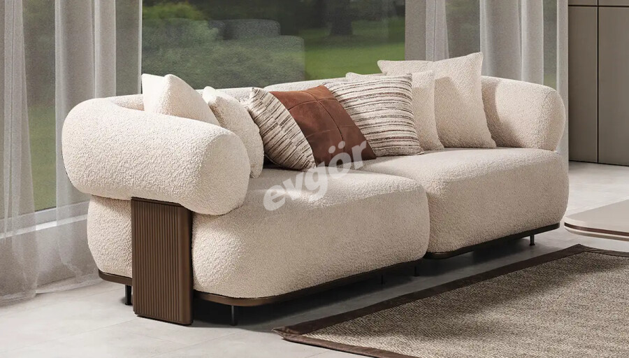 Eterna Modern Üçlü Koltuk