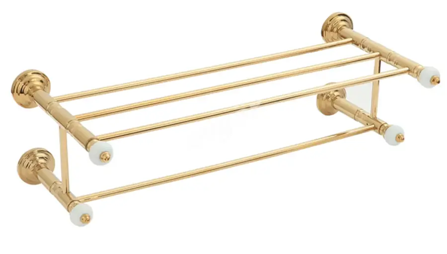 Fantasia Köşeli Gold Havlu Bar - 1