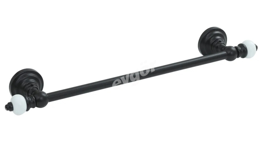 Fantasia Mat Siyah Tekli Havlu Bar