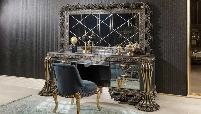 Fethiye Mavi Klasik Şifonyer - 1