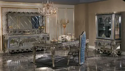 Fethiye Mavi Klasik Yemek Odası - 1