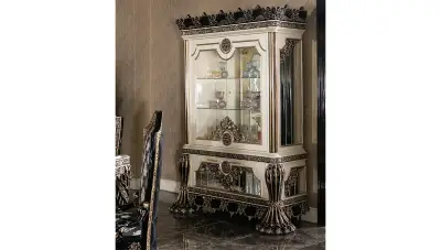 Fethiye Siyah Klasik Yemek Odası - 5