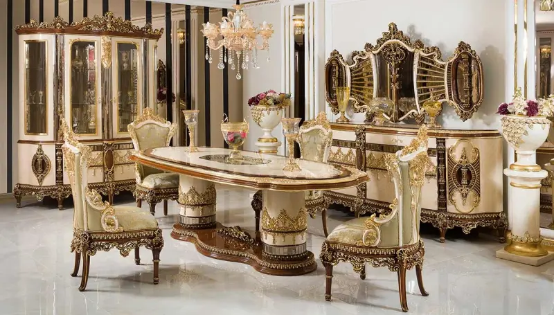 Firuze Klasik Yemek Odası - 1