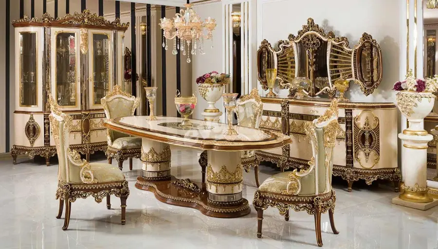 Firuze Klasik Yemek Odası - 1